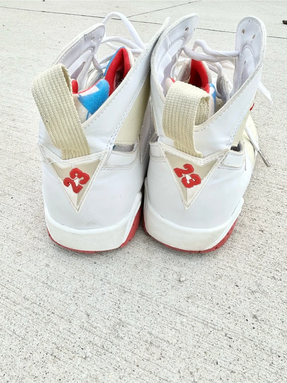 Air Jordan 7 Retro Hare High Top Men Size 12
